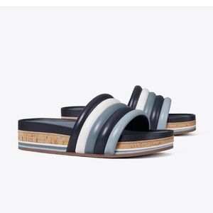 Brand New! Tory Burch Quilted Platform Sandal